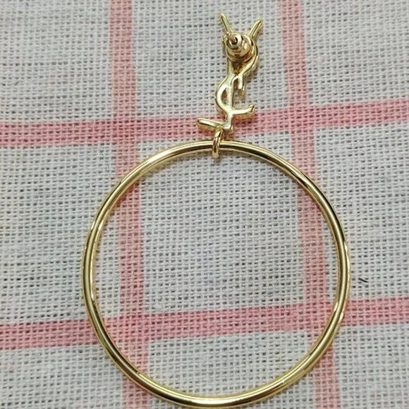 Saint Laurent Round Earring - Picture 4 of 6